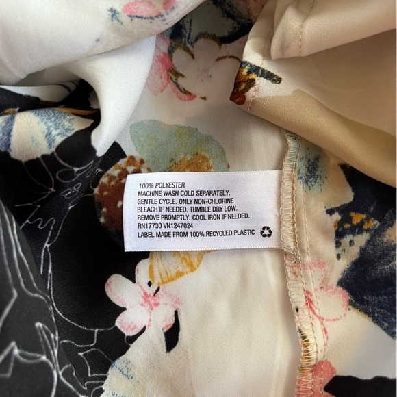 3.1 Phillip Lim for Target Floral Patchwork Button-Up Blouse size XS - Picture 6 of 7